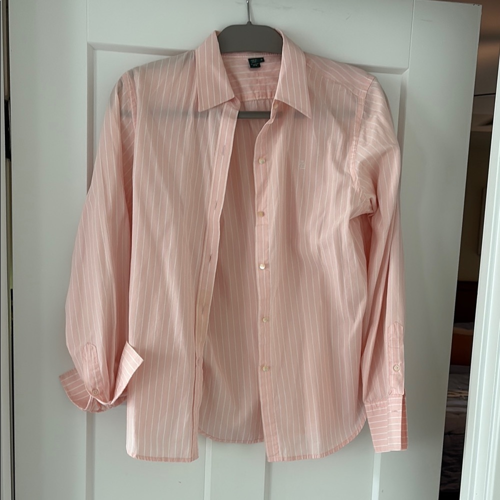 Ralph Lauren Pink Casual Button Down Shirt